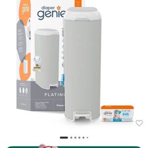 Diaper genie Platinum Nursery Pail, Gray